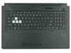 Asus TUF766QM Palmrest klawiatura obudowa LED RGB US-International czarny
