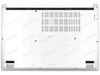 Acer 60.HFQN7.001 Obudowa dolna srebrny