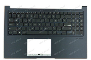 Asus 90NB1021-R33UI0 Palmrest klawiatura obudowa US-International niebieski