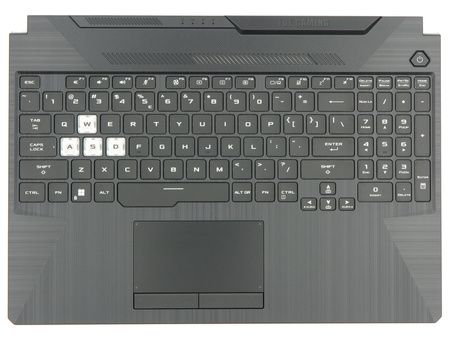 Asus 90NR03U1-R32UI0 Palmrest klawiatura obudowa LED RGB US-International