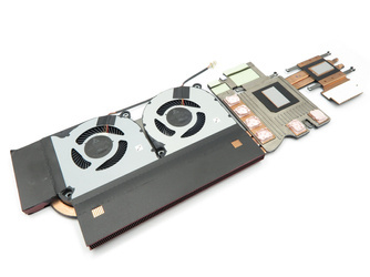Acer Nitro 7 AN715-51 Układ chłodzenia Wentylator CPU+GPU 5V 0,5A 4PIN GTX1660Ti