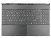 MSI Raider GE65 9SD 9SE Palmrest klawiatura obudowa LED RGB US-International czarny