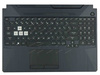 Asus TUF506QE Palmrest klawiatura obudowa LED RGB US-International czarny