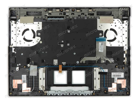 Asus 90NR0572-R32UI0 Palmrest klawiatura obudowa LED RGB 4 STREFY US-International szary
