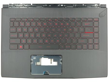 MSI 957-16R112-C20 Palmrest klawiatura obudowa LED US-International