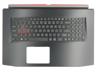 Acer Predator Helios 300 PH317-52 Palmrest klawiatura obudowa LED US-International czarny GTX1050