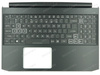 Acer 6B.QBCN2.001 Palmrest klawiatura obudowa LED RGB US-International czarny