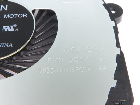 FCN DFS541105FC0T FJQT 5V 4PIN WENTYLATOR