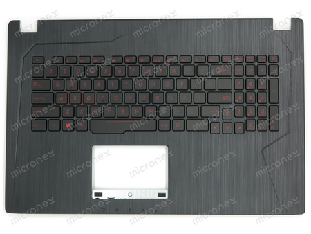 Asus ROG Strix ZX753VD Palmrest klawiatura obudowa LED US-International