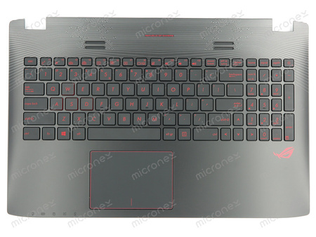 Asus ROG GL552VW Palmrest klawiatura obudowa LED US-International