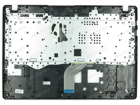 Acer 6B.VNYN7.F62 Palmrest klawiatura obudowa LED US-International czarny