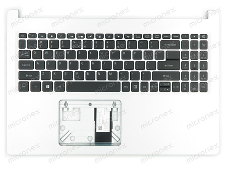 Acer Aspire 5 A515-44 A515-44G Palmrest klawiatura obudowa LED US-International srebrny