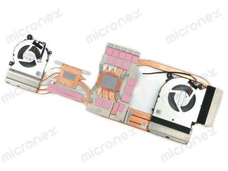 MSI Katana GF76 12UGSO 12UGSOK 12UGSZOK Układ chłodzenia Wentylator CPU|GPU 5V+12V 0,55A+0,6A 4PIN