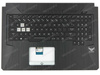Asus 90NR0281-R31US1 Palmrest klawiatura obudowa LED RGB US-International czarny