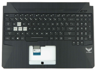 Asus TUF Gaming FX505DU Palmrest klawiatura obudowa LED US-International czarny