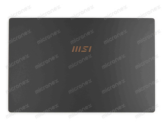 MSI Summit E15 A11SCS A11SCST Klapa matrycy Aluminium czarny