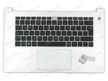 HUAWEI MateBook D 15 2021 Palmrest klawiatura obudowa US-International srebrny