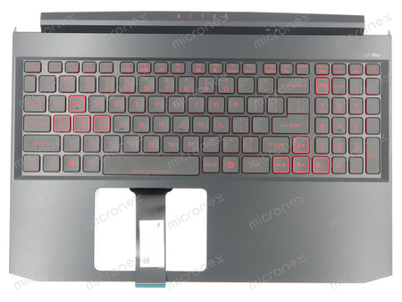 Acer Nitro 5 AN515-55 Palmrest klawiatura obudowa LED US-International czarny GTX1650