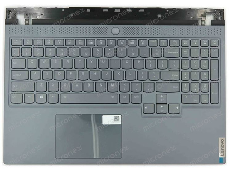 Asus 5CB0Z20992 Palmrest klawiatura obudowa LED RGB US-International szary