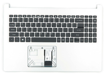 Acer 6B.HSNN7.030 Palmrest klawiatura obudowa US-International srebrny