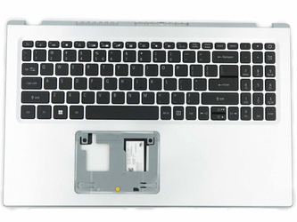 Acer 6B.AT2N2.001 Palmrest klawiatura obudowa LED US-International srebrny
