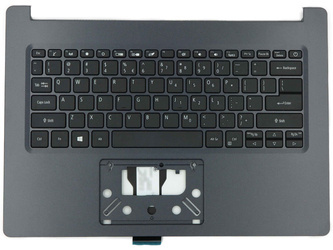Acer 6B.HVVN7.030 Palmrest klawiatura obudowa US-International czarny