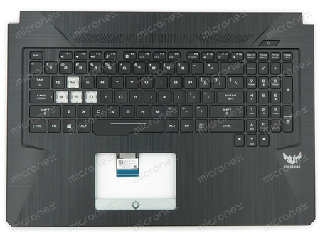 Asus 90NR02A2-R31UI0 Palmrest klawiatura obudowa US-International