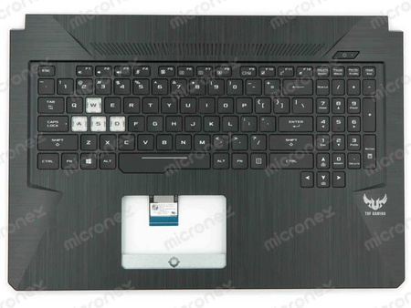 Asus TUF Gaming FX705DD Palmrest klawiatura obudowa LED RGB US-International czarny