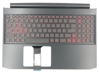 Acer Nitro 5 AN515-55 Palmrest klawiatura obudowa LED US-International czarny GTX1650