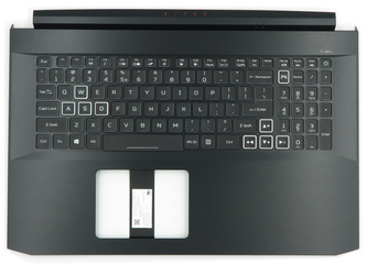 Acer Nitro 5 AN517-52 Palmrest klawiatura obudowa LED RGB US-International czarny GTX1660|RTX2060