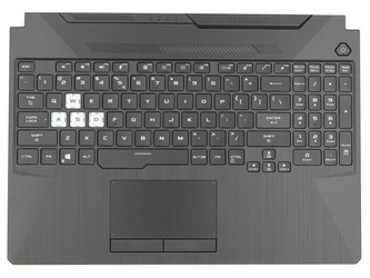 Asus TUF Gaming A15 FA506IV Palmrest klawiatura obudowa LED RGB US-International czarny