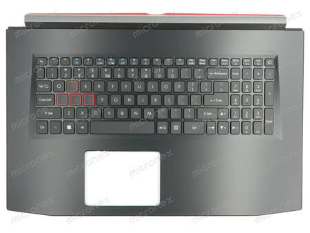 Acer 6B.Q3DN2.001 Palmrest klawiatura obudowa LED US-International GTX1060