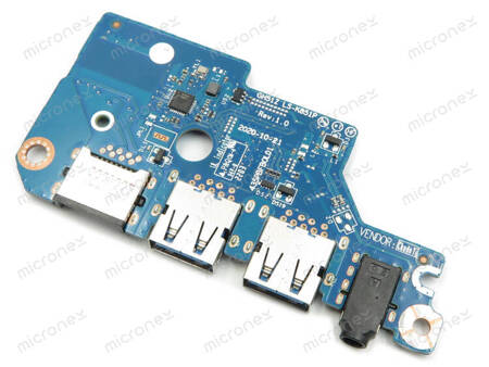 Acer Nitro 5 AN517-54 Gniazdo USB AUDIO LAN płytka RTX3050