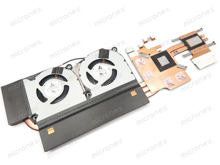 Acer Nitro 7 AN715-51 Układ chłodzenia Wentylator GTX1050