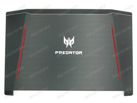 Acer Predator Helios 300 G3-572 Klapa matrycy Plastik (PU) czarny