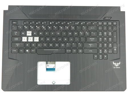 Asus FX705DT Palmrest klawiatura obudowa LED RGB US-International