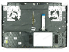 Acer Nitro 5 AN515-45 Palmrest klawiatura obudowa LED RGB US-International czarny
